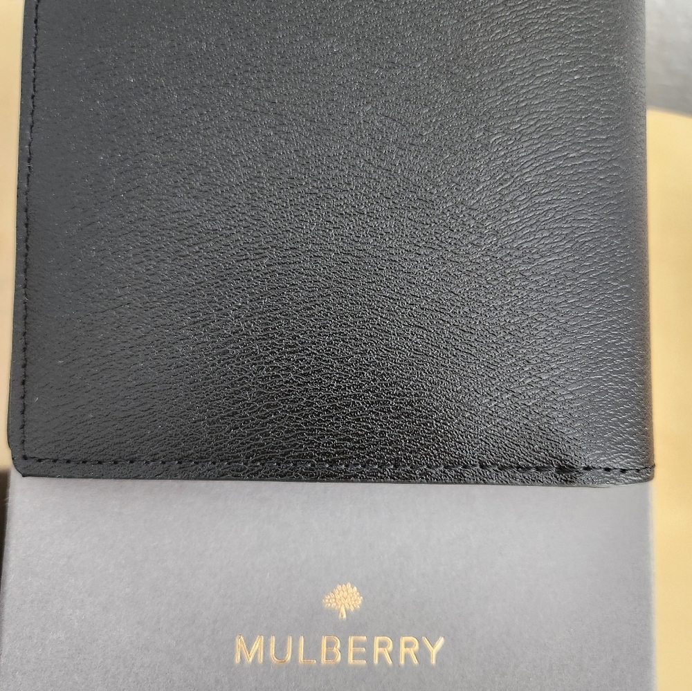 Brand New Mulbery Mens Wallet in Black Leather